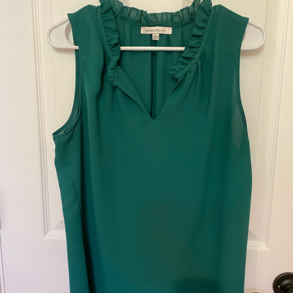 Rose + Olive Blouse